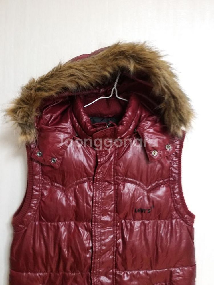 여성 리바이스 패딩조끼 (박시95-100)--1