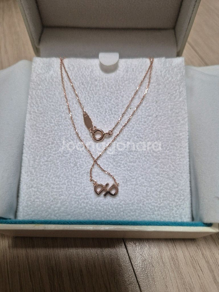 스톤헨지14k 로즈골드 목걸이--1