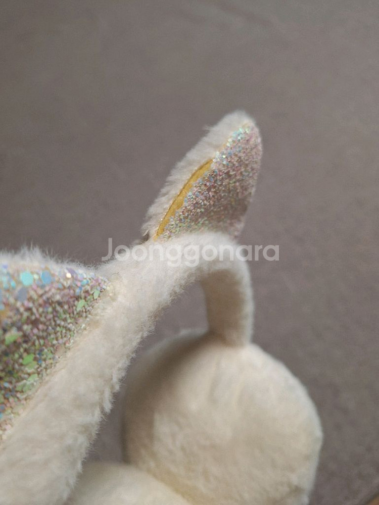 글리터 고양이귀 모양 방한 아동용 털 귀마개 귀돌이 2종 일괄--2