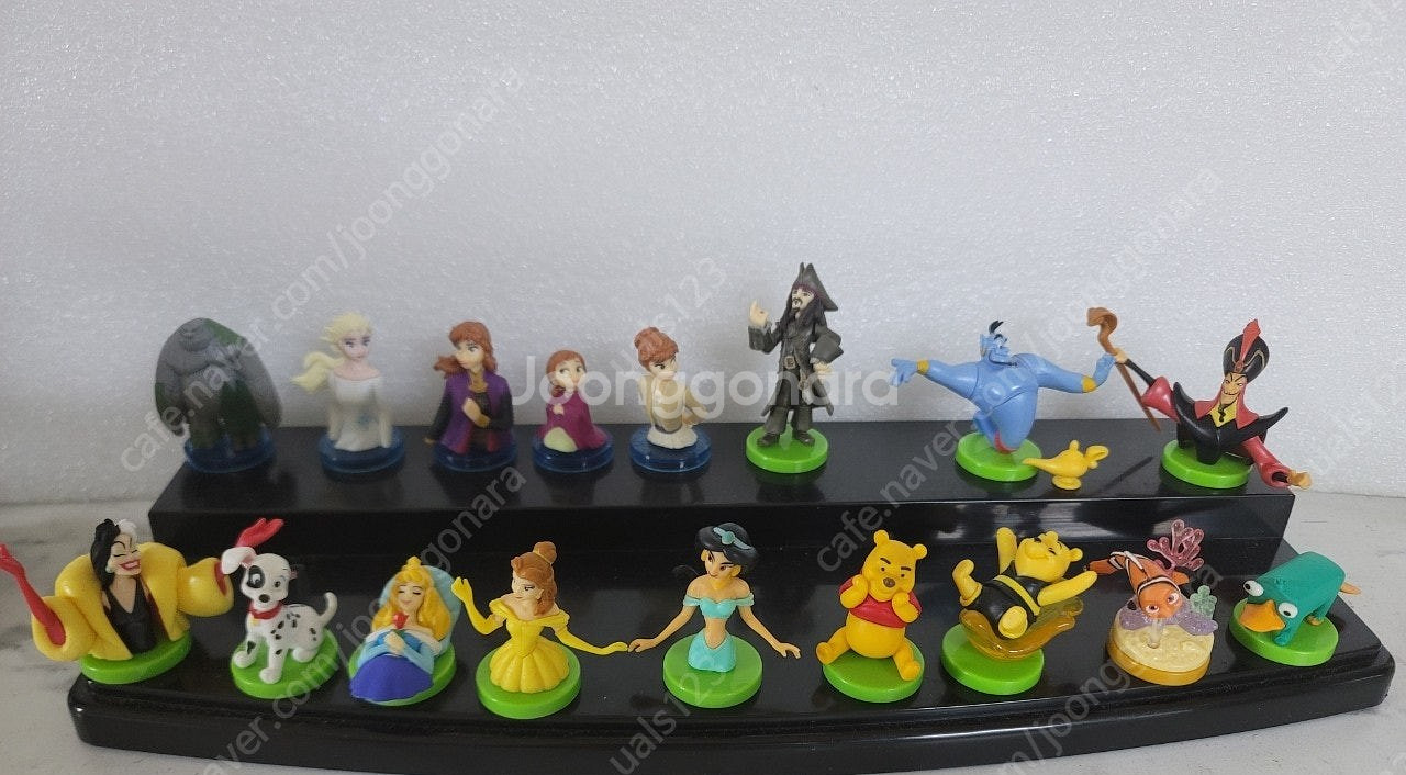 디느니12 미키도널드 토이스토리 니모 알라딘 푸우 피규어--1