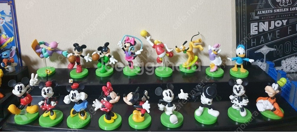 디느니12 미키도널드 토이스토리 니모 알라딘 푸우 피규어--4