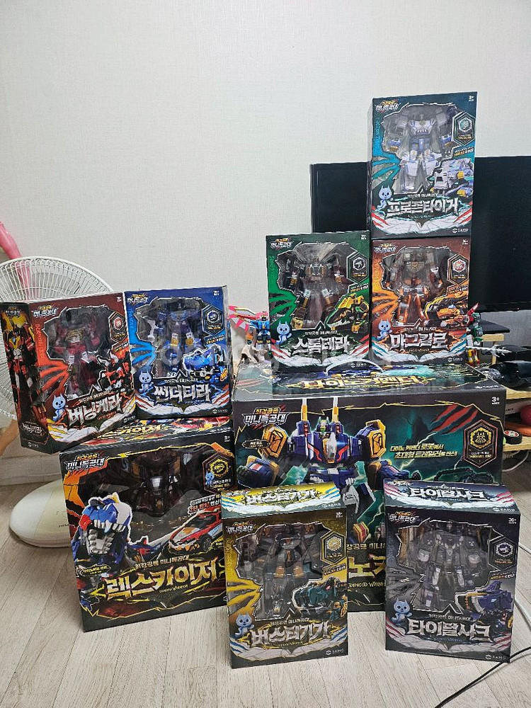 최강공룡 미니특공대 렉스카이저+다이노커맨더--0