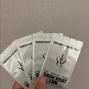 아이브 콘서트 포토카드 미개봉