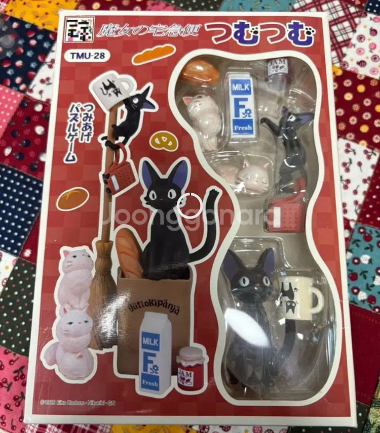 지브리 고양이보은 책갈피? 지지쌓기놀이 일괄판매--1