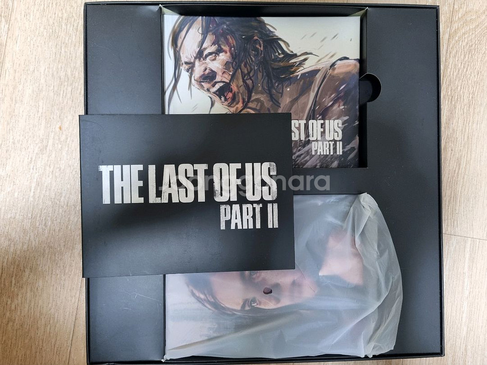 PS4 라스트 오브 어스 파트2 컬렉터즈 에디션 일부--0