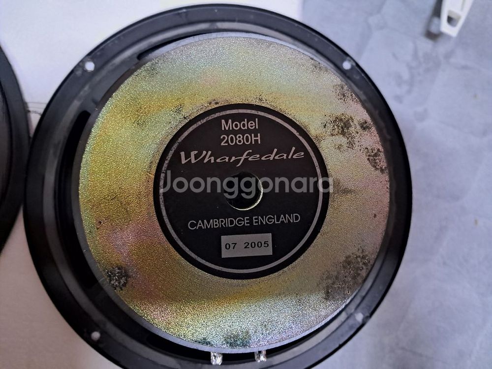 와피데일 8인치 우퍼 스피커(MADE IN ENGLAND) 2개 한조.--2