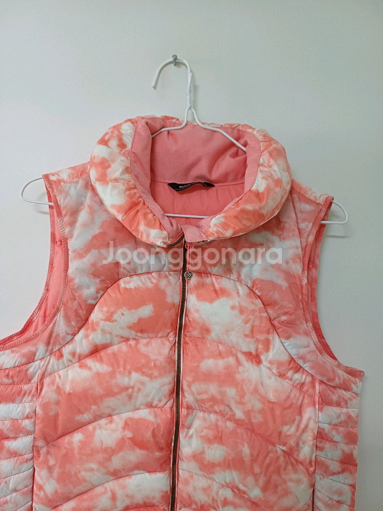 여성 블랙야크 거위솜털 패딩조끼 (박시90-95)--1