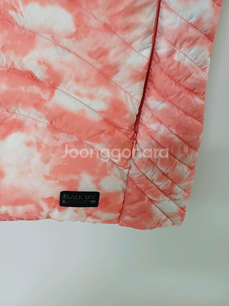 여성 블랙야크 거위솜털 패딩조끼 (박시90-95)--2