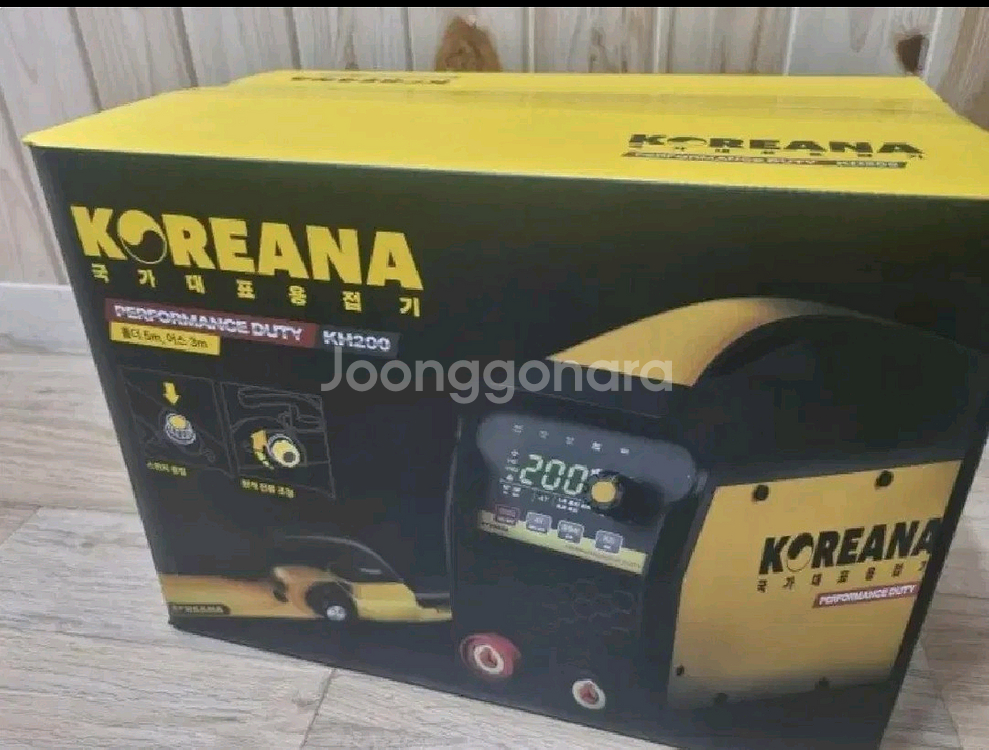코리아나 아크용접기 kh200--0
