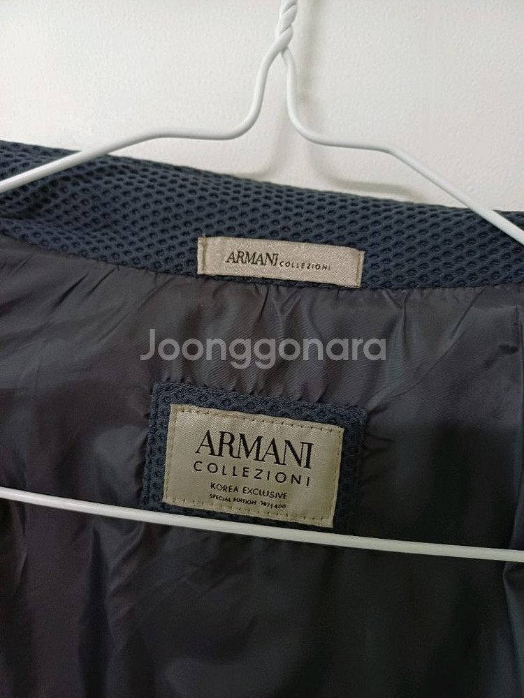 여성 아르마니꼴레지오니 간절기 누빔자켓 (새상품급.스판95)--5