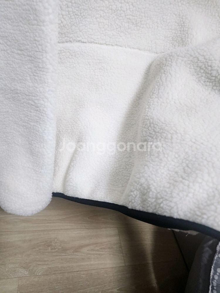 양털후리스 후드 집업 점퍼160사이즈 새상품--1