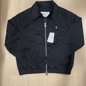 [거의 새제품] 아미 ami 하트로고 캔버스 자켓 블랙 L 택포 26.5