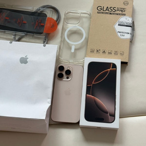 [자급제] 아이폰 16 데저트티타늄 256g 풀박스 S