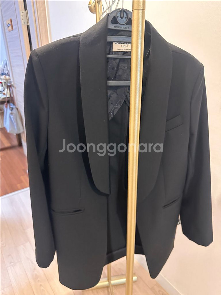 오브제블랙자켓 36사이즈--0