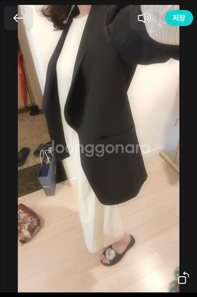 오브제블랙자켓 36사이즈--5