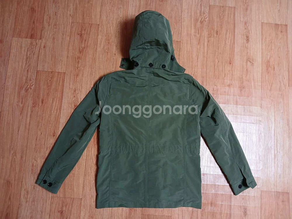 타미힐피거(정품) 남성 가을 후드 자켓 (카키) (95) (상태 최상급)--4