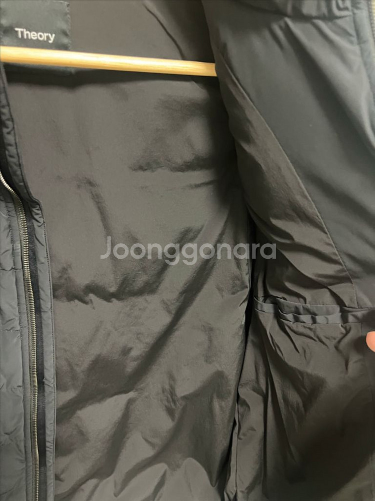 띠어리 니콜라스 다운 패딩 조끼 블랙 S--1