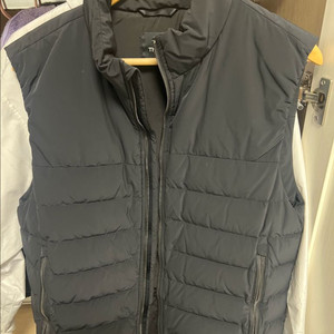 띠어리 니콜라스 다운 패딩 조끼 블랙 S