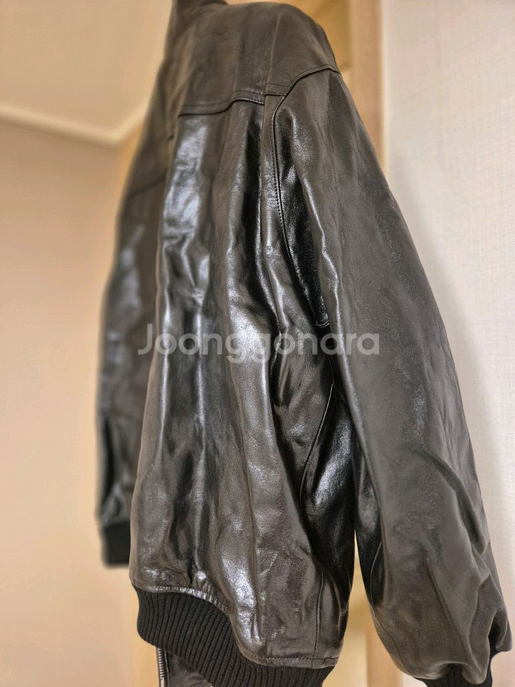 오라리 AURALEE 램 레더 자켓 5사이즈 새상품--5