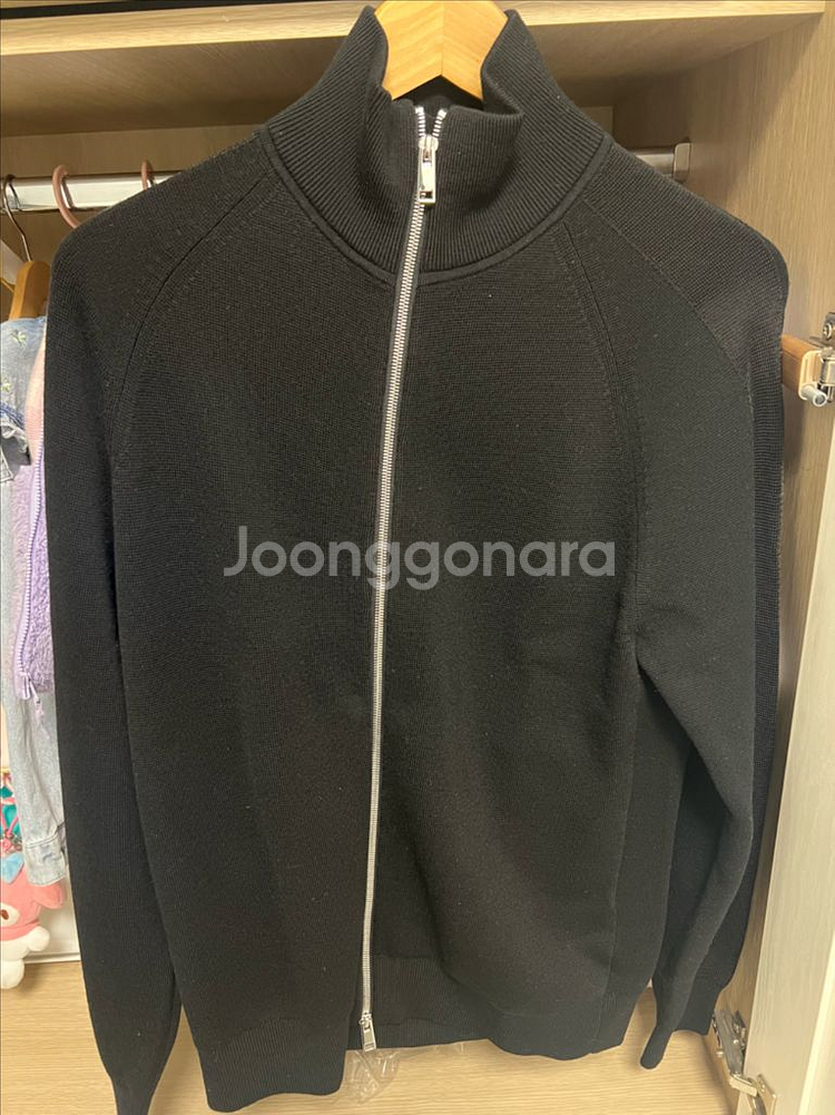 띠어리 카메론 집업 가디건 블랙 M--0