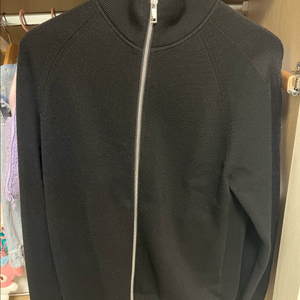 띠어리 카메론 집업 가디건 블랙 M