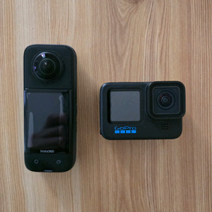 고프로 10 & Insta360 x3 팝니다
