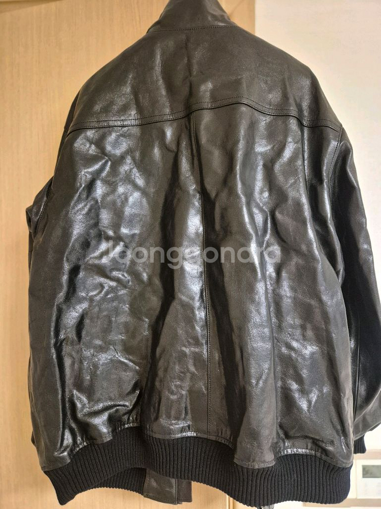 오라리 AURALEE 램 레더 자켓 5사이즈 새상품--7