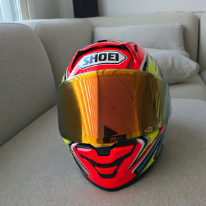 쇼에이 X15 다이지로 카토 S 사이즈 팝니다 (미러쉴드+핀락) 색상:레드