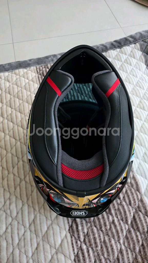 쇼에이 X15 다이지로 카토 S 사이즈 팝니다 (미러쉴드+핀락) 색상:레드--5