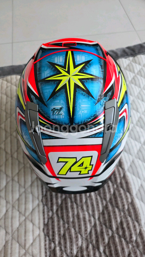 쇼에이 X15 다이지로 카토 S 사이즈 팝니다 (미러쉴드+핀락) 색상:레드--4