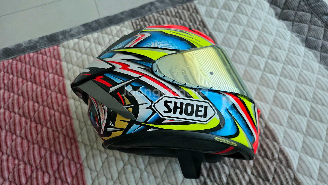 쇼에이 X15 다이지로 카토 S 사이즈 팝니다 (미러쉴드+핀락) 색상:레드--3