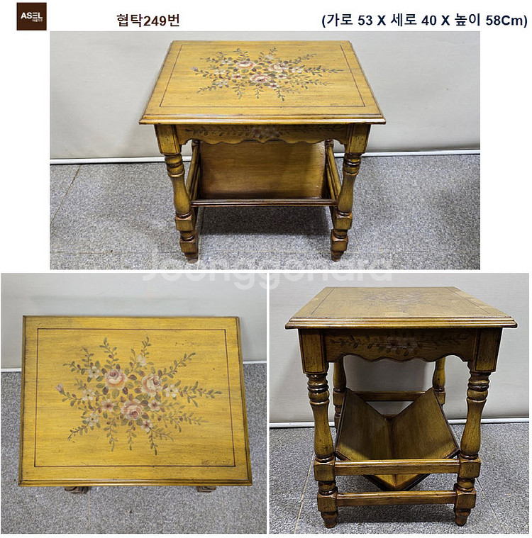 빈티지 엔틱 화장대 책상 베드벤치 러브테이블 팝니다≡--6