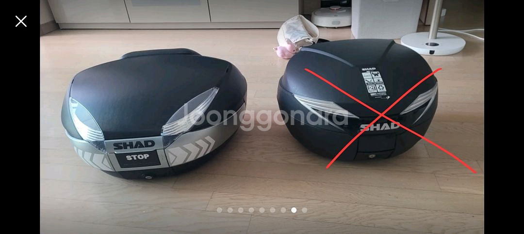 오토바이 샤드탑박스 48리터 알루미늄50리터--0