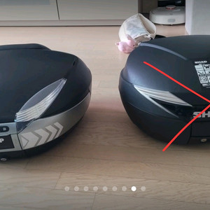 오토바이 샤드탑박스 48리터 알루미늄50리터