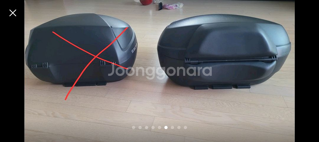 오토바이 샤드탑박스 48리터 알루미늄50리터--1