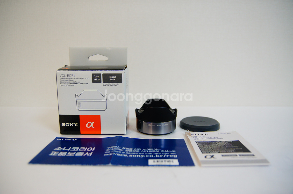 [소니] 광각단렌즈용 어안컨버터(VCL-ECF1)--0
