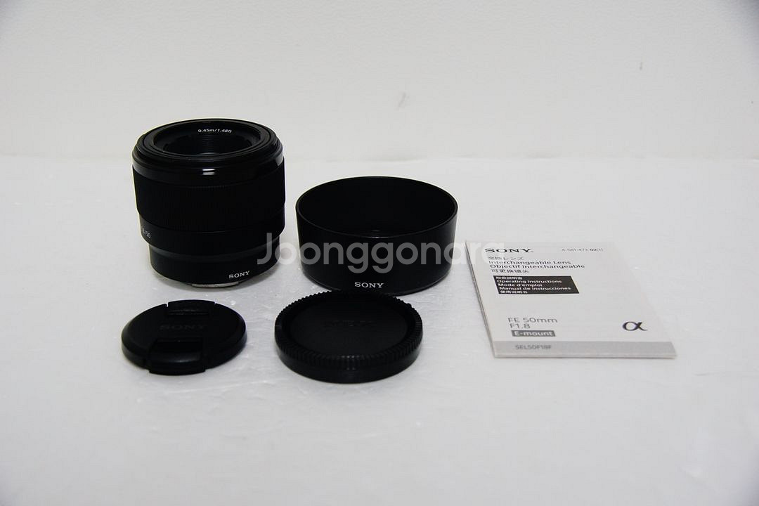 [소니] 여친렌즈 FE 50mm f1.8 풀프레임--0