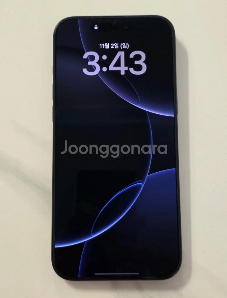 아이폰16프로맥스 256g 블랙 티타늄 자급제 애케플--3