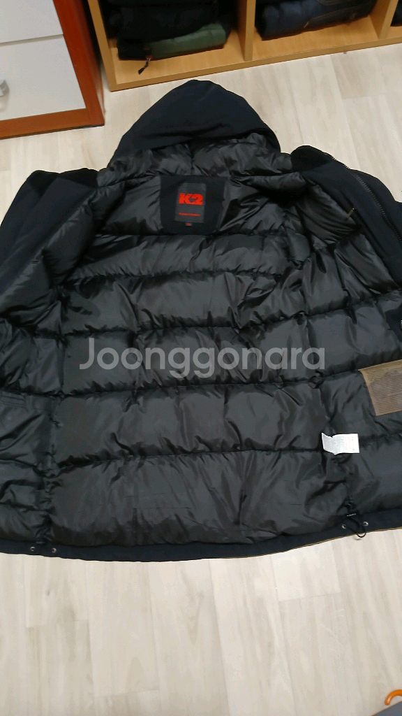 남성의류 k2 알파인팀 거위털 패딩 점퍼--2