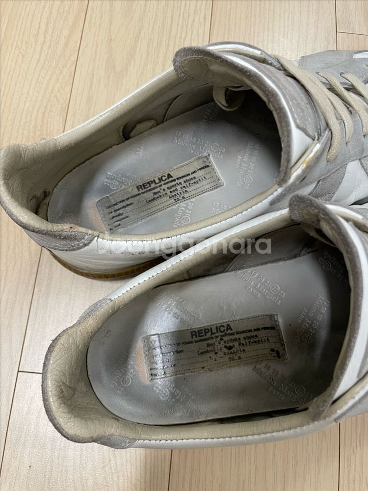 메종 마르지엘라 독일군 스니커즈 43사이즈--1