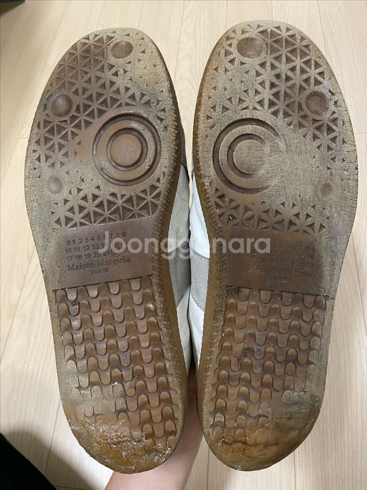 메종 마르지엘라 독일군 스니커즈 43사이즈--6
