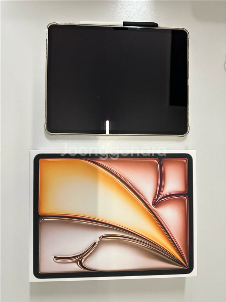 아이패드 에어 13 M2 128G+애플펜슬프로 팝니다.--0