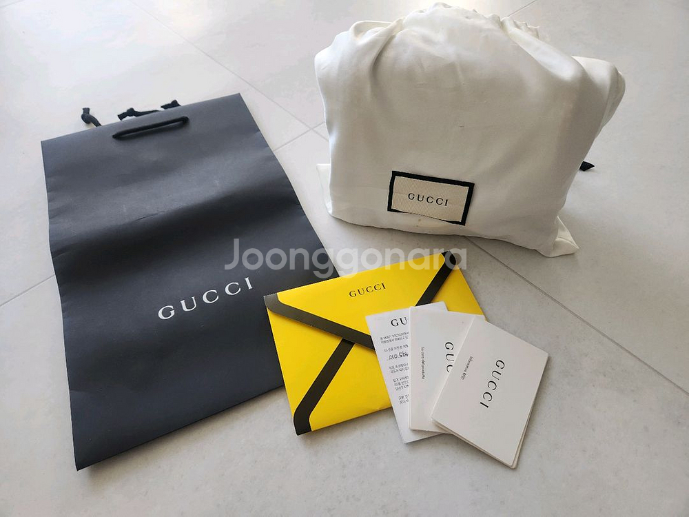 구찌 인터로킹 가방--1