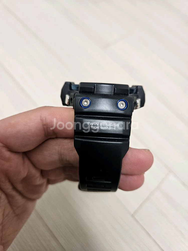 카시오 G-SHOCK 걸프마스터 블랙/블루--5