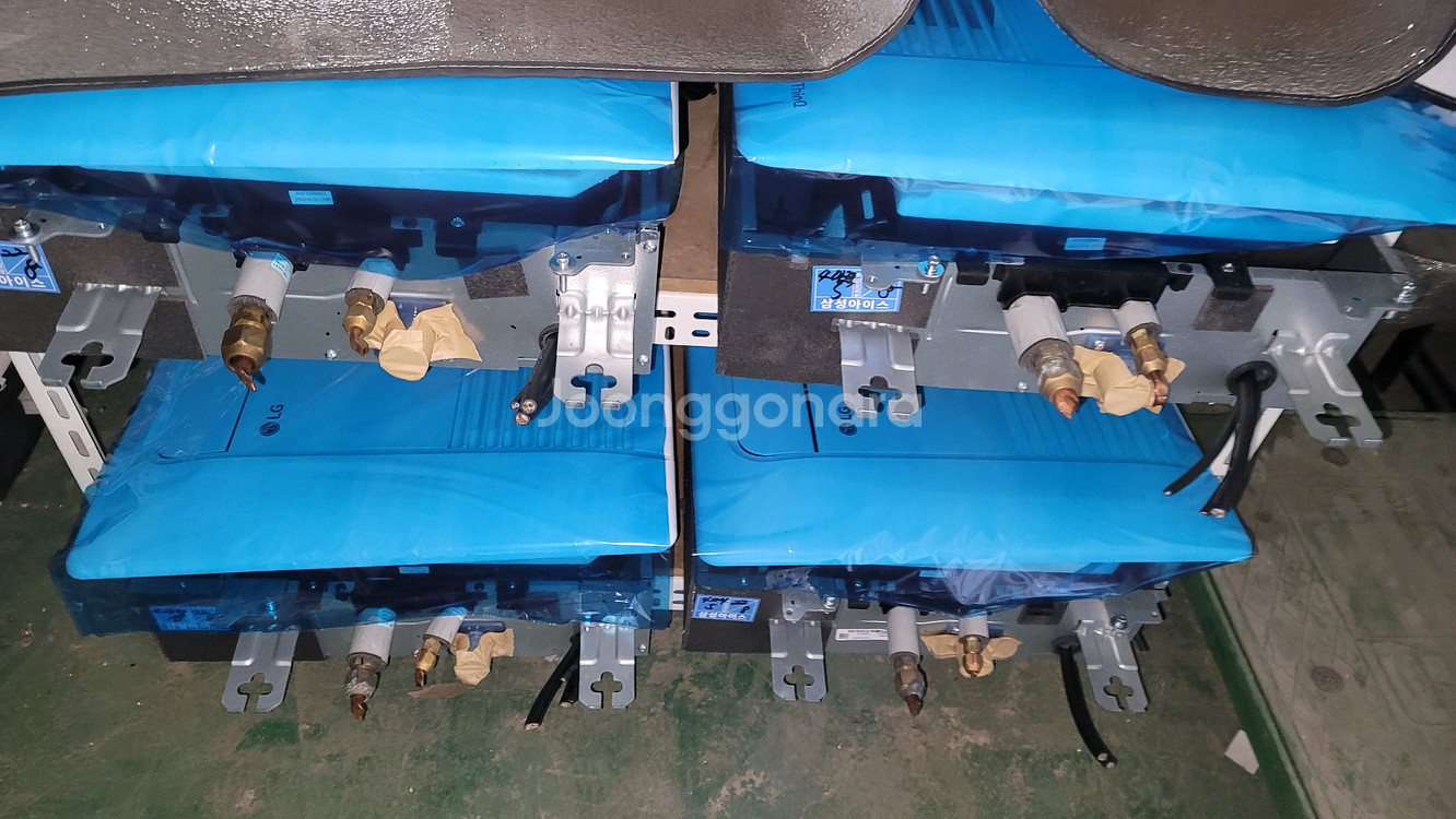 엘지천장형 인버터냉난방기 4마력--0