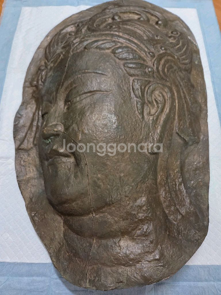 황동불상 벽걸이--0