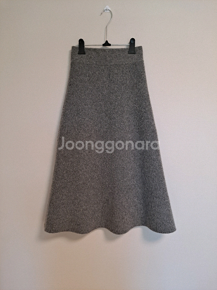 더 캐시미어 캐시미어 니트 스커트 55~66--4