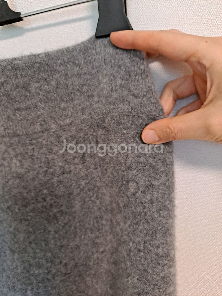 더 캐시미어 캐시미어 니트 스커트 55~66--5