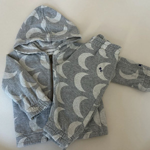 보보쇼즈 달 트레이닝 상하 세트 6-12m