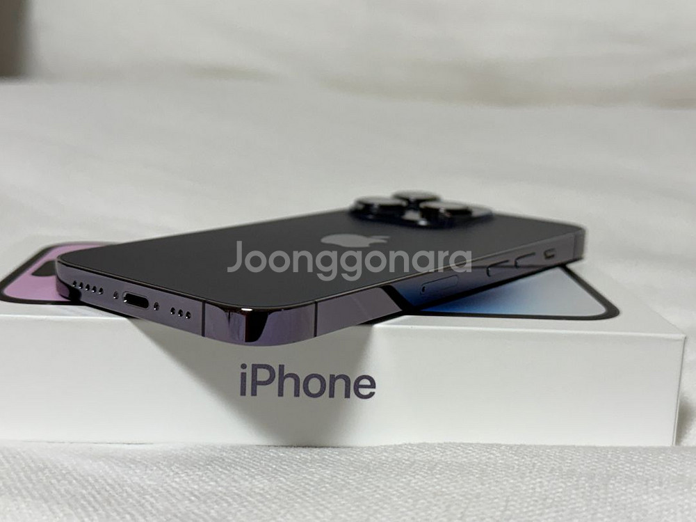 아이폰14프로 256g 딥퍼플--3